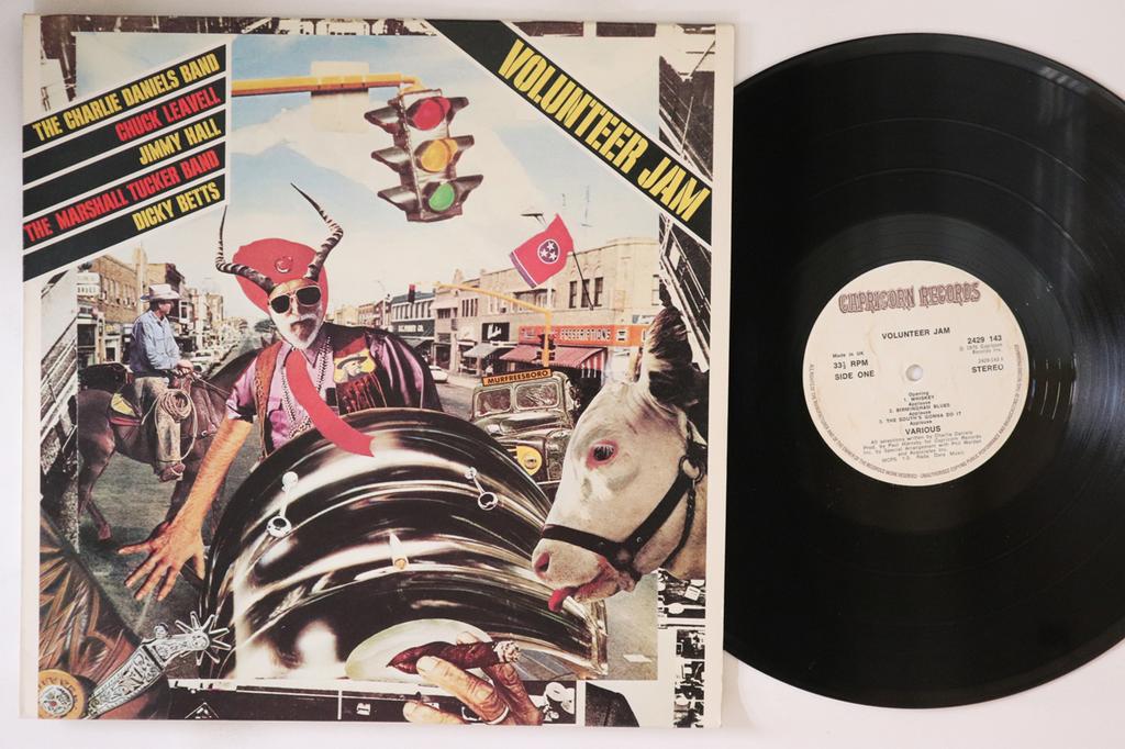 LP Record VARIOUS - Volunteer Jam 2429143 CAPRICORN RECOR 1976 UK Rock Used