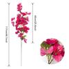 Artificial Bougainvillea Branches 5pcs Simulated Triangular Plum High Branches Encryption Wedding Arch Decoration Flower 117cm