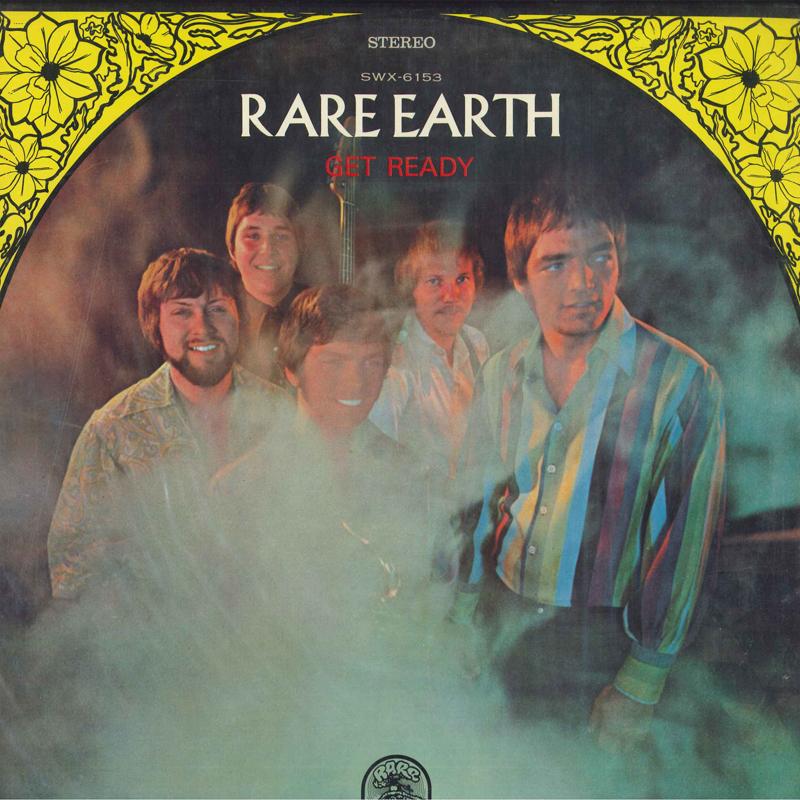 LP Record RARE EARTH  Get Ready SWX6153 RARE EARTH 1974 Japan Rock Used