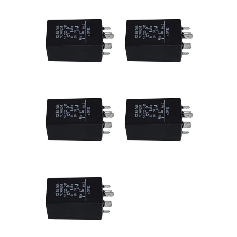 5X Fuel Pump Relay Control 1238966 90378651 90230894 For Opel Astra F Calibra A Frontera A Omega A Senator B Vectra A
