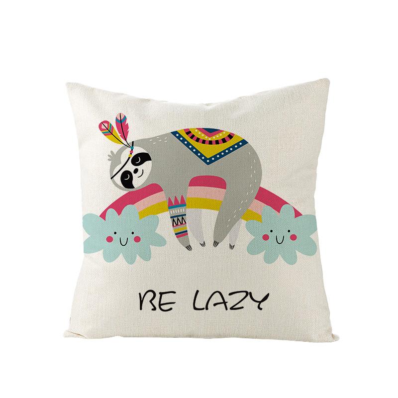 Polyester Pillow Cover Nordic Home Living Room Decoration Pillow Office Car Cushion Cover