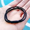 10PCS Basic Elastic Hair Ties Bands Scrunchie for Women Girls Fashion Headband Hair Accessories