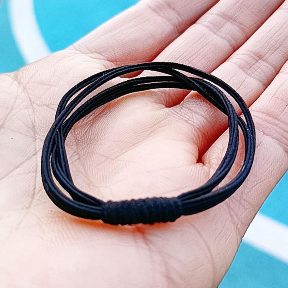 10PCS Basic Elastic Hair Ties Bands Scrunchie for Women Girls Fashion Headband Hair Accessories