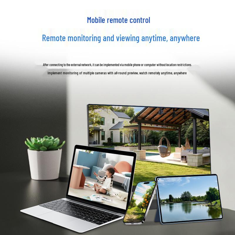 4G Smart PTZ Outdoor Camera with Waterproof Design, Two-Way Intercom, Dual Light Full-Color Night Vision, and Smart Monitoring