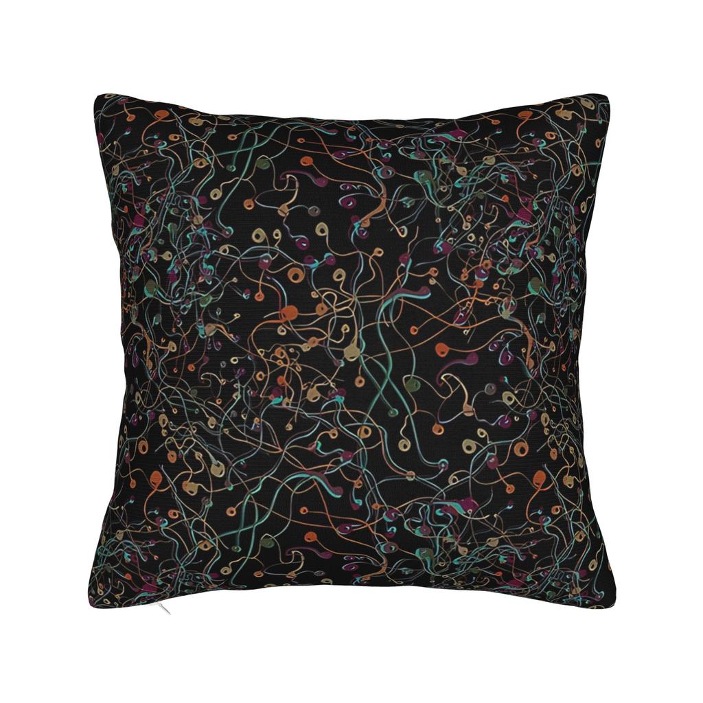 Square Pillow Cases Iui Fertility Treatment Cushion Covers Vintage Zippered Decorative Pillowcover For Seat