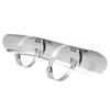 Chrom Motorrad Gebogenes Auspuffrohr Hitzeschutz Abdeckung für Honda Shadow 1100 Sabre 2000-2007 VTX1300 2002-2009 VTX1800 02-2008