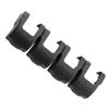 4PCS Car Door Latch Guard Cover for Citroen C4 for Peugeot 208 308 408 2008 3008 Plastic Car Door Lock Cover
