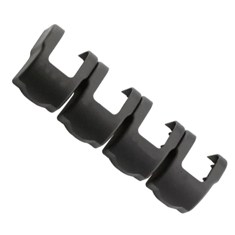 4PCS Car Door Latch Guard Cover for Citroen C4 for Peugeot 208 308 408 2008 3008 Plastic Car Door Lock Cover