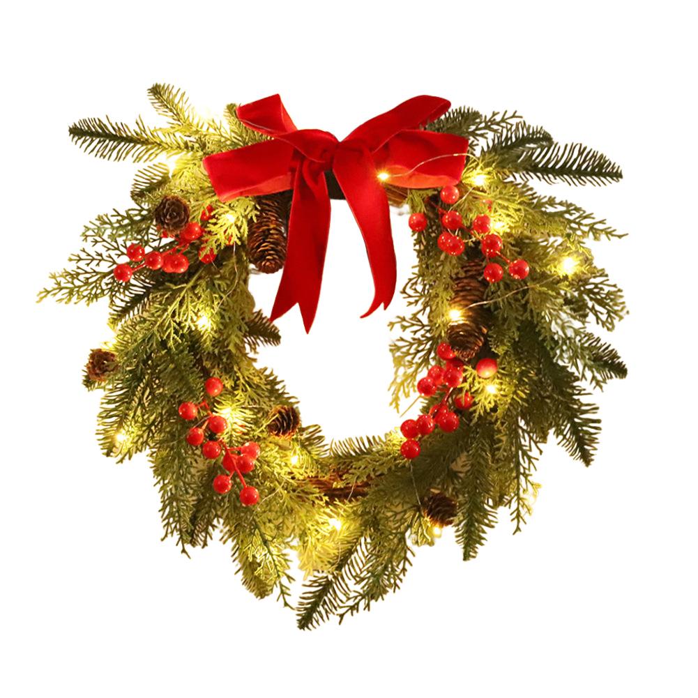 Berry Wreath Christmas Wreath Front Door Decoration