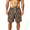 Pantaloncini da Spiaggia Uomo Classici Estivi con Stampa Leopardo Pois Moda Casual Uomo Donna Quotidiano Vacanza Larghi da Surf Costumi da Bagno
