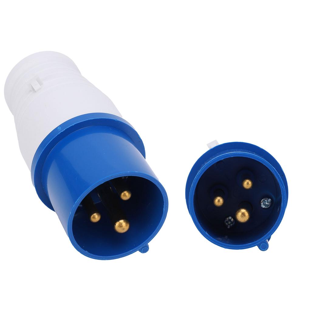 2Pcs Industrial Power Plug 3Pin SinglePhase ExplosionProof Waterproof 16A 3 Hole 220250V