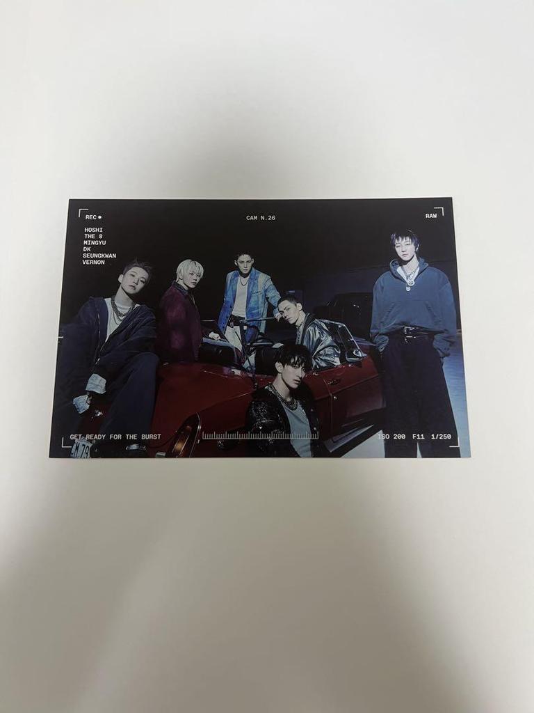 [USED] SEVENTEEN HAPPY BURSDAY opened