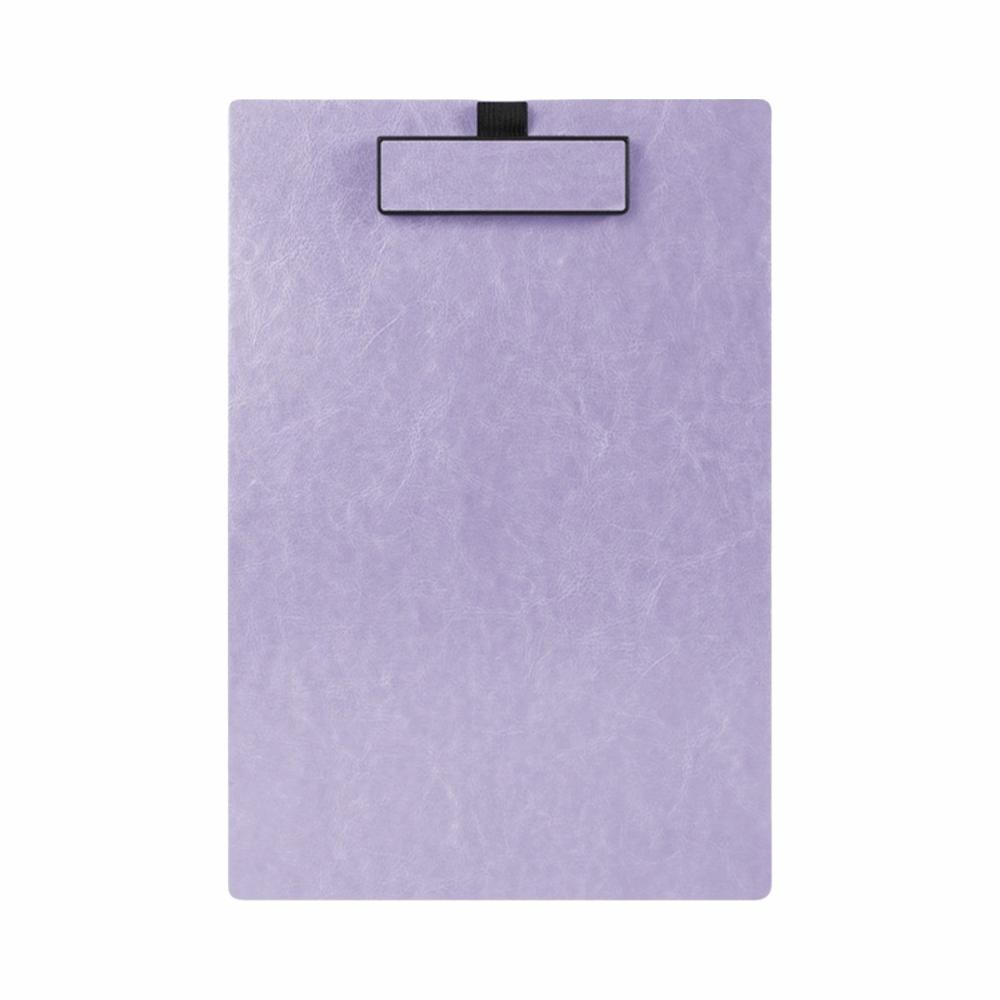 1Pc PU Leather A4 Clipboard Hard Document Folder Portable Paper Clip Board  Conference