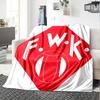 Wrzburger Kickers Blanket, High Quality Comfortable for All Seasons, Home Decor, Warmth and Comfort
