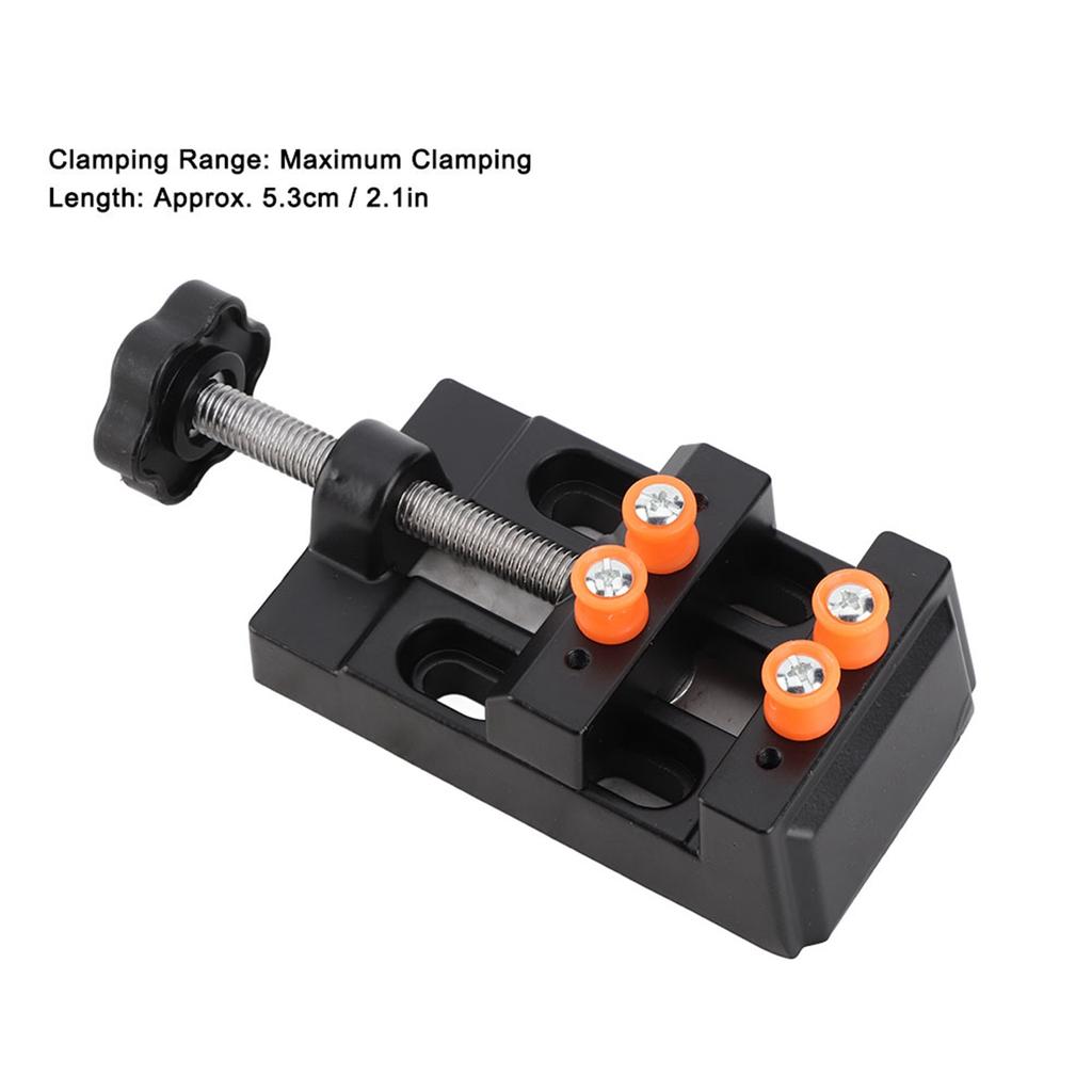 Mini Vise Aluminum Alloy Milling Clamping Table Drilling Machine Bench Clamp Tools
