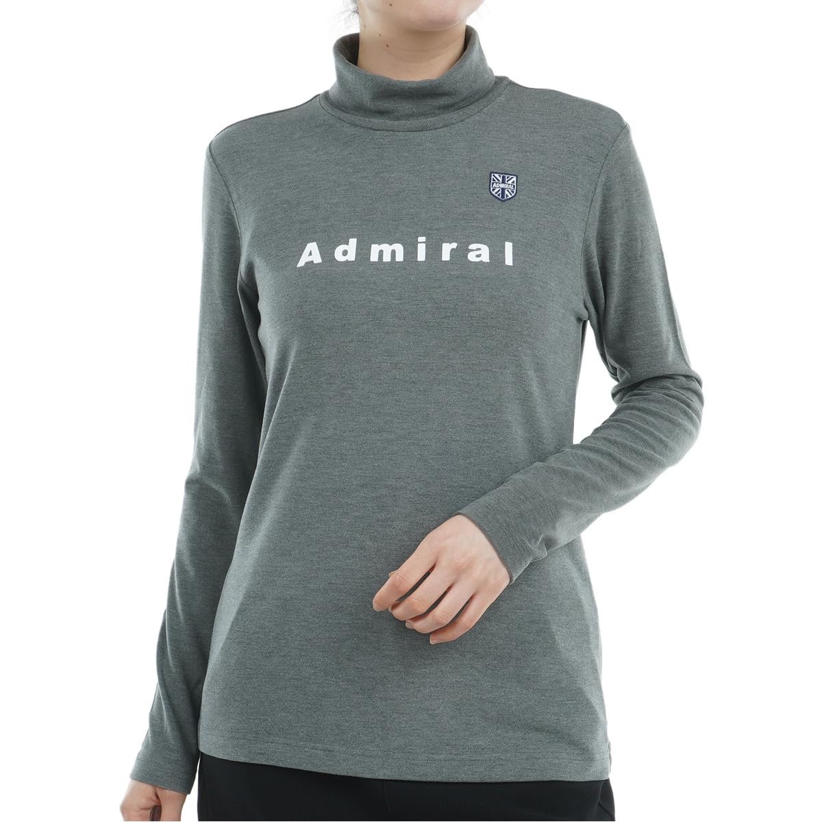 

Admiral Golf ADLA472 Women s Classic Soft Touch Long Sleeve Turtleneck Shirt, Gray