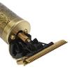 Hair Clipper Vintage Golden Engraved Professional Electric Hair Trimmer for Barber Salon