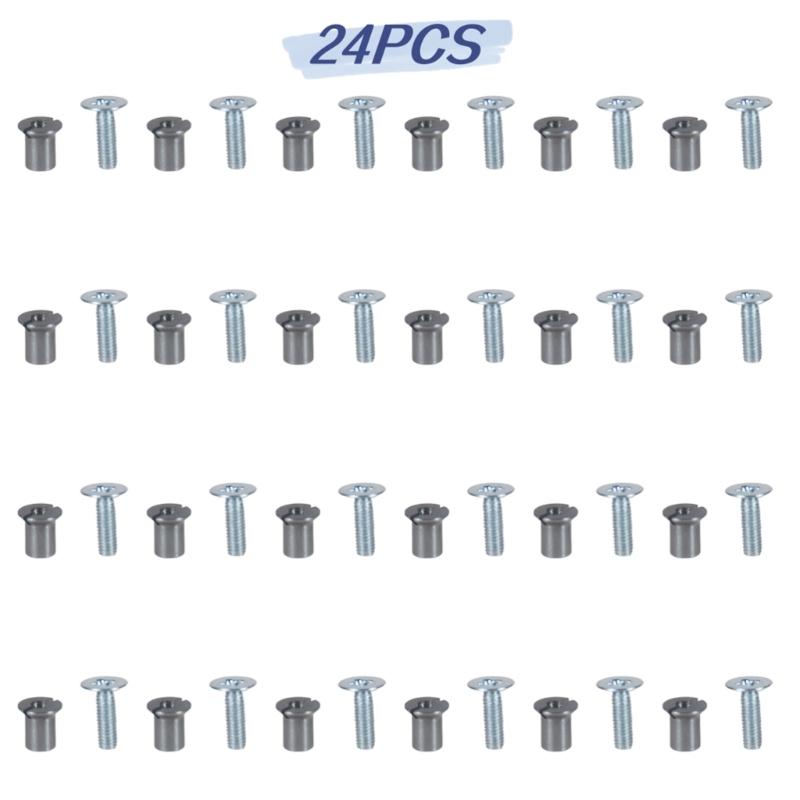 Hardware Screw Set for Nab HUB Take Up Reel 1/4'' Tape Customized 24Sets Screws
