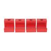 4PCS Pickup Truck Tool Box Tie Down J Hooks Mounting Kit Aluminium Stainless Steel Universal Parts