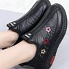 Leisure Shoes with Fleece Lining, Water-resistant, Women's Cotton Shoes, Anti-slip Flat Shoes