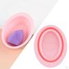 Cleaner, Cleaning Bowl, Makeup Sponge Washing Portable Soft Texture Easy to Use Convenient Travel