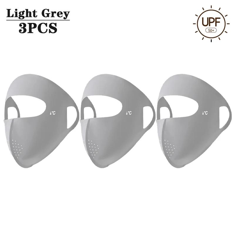 1-10PCS 2025 Summer Full Face Mask UV Sun Protection for Men Women Outdoor Travel Cycling Beach Elastic Breathable Face Cover