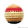User Friendly Handmade Knit Ball Toy Knitted Footbag For Children Feel Stimulation And Stress Relief Activity