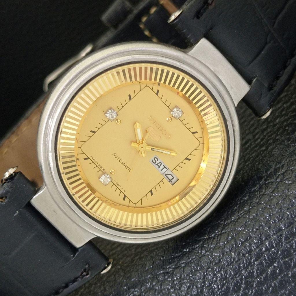 

АР ДЕКО SEIKO 5 АВТОМАТ ЯПОНИЯ ПАРЕНЬ 2906A ВИНТАЖНЫЙ ОРИГИНАЛЬНЫЙ ЦИФЕРБЛАТ ЧАСЫ a704302-1 R213i-a704302