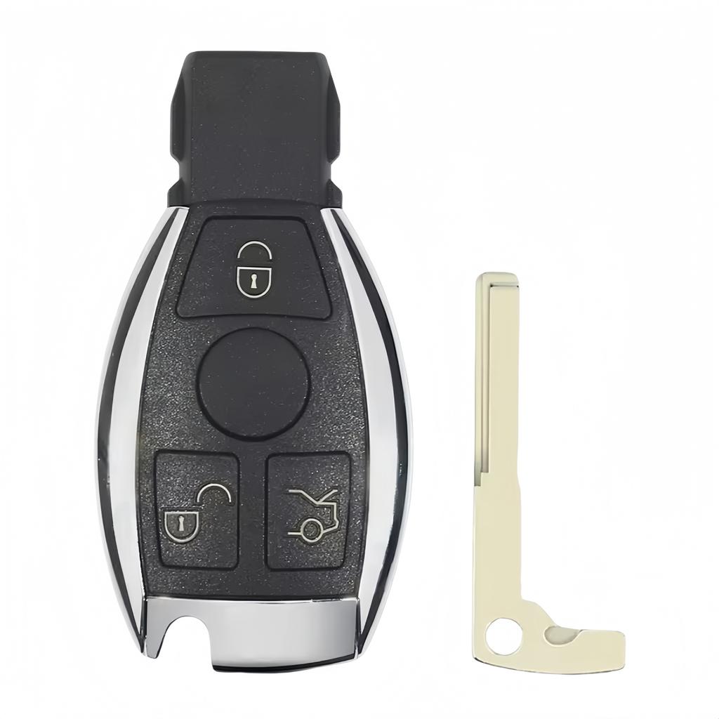 Xjmynb 2/3/4 Buttons Remote Car Key Shell Case For Mercedes Benz Bga Nec B C E R S Cl Gl Sl Clk Slk W203 W211 W204 Shell Fob