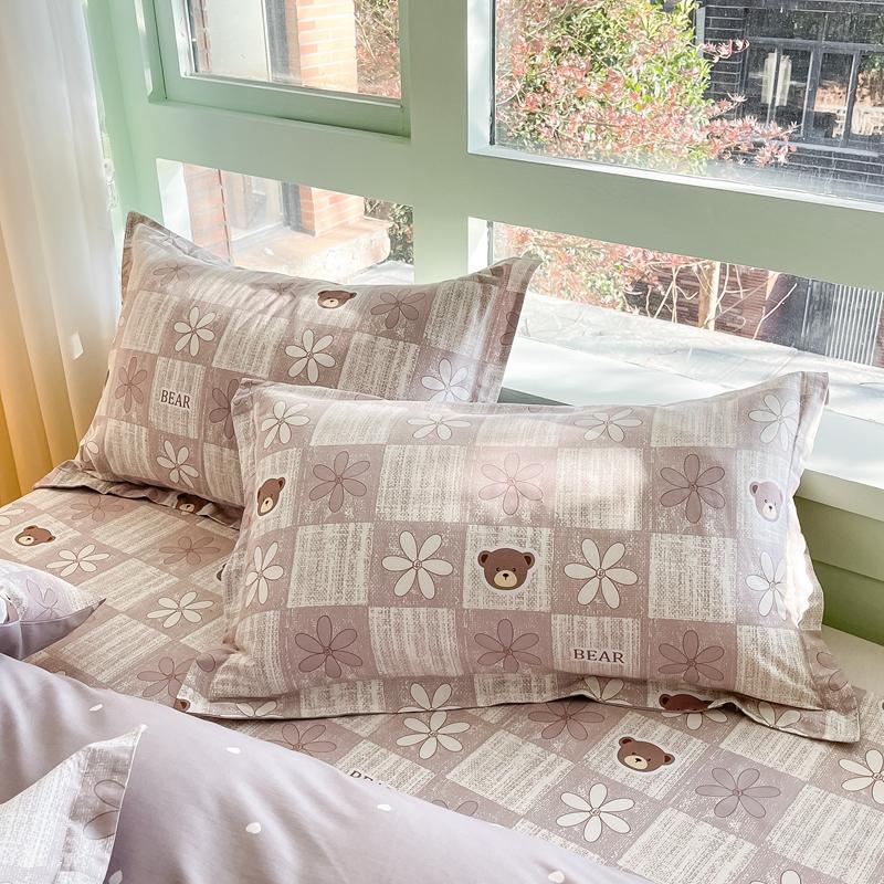 

Чехол для подушки из чистого хлопка, приятный на ощупь, чехол для подушки 48x74 см, наволочка 2 шт., чехол для подушки с принтом, наволочка Fundas de Almohada 2 pillowcase 48x74cm