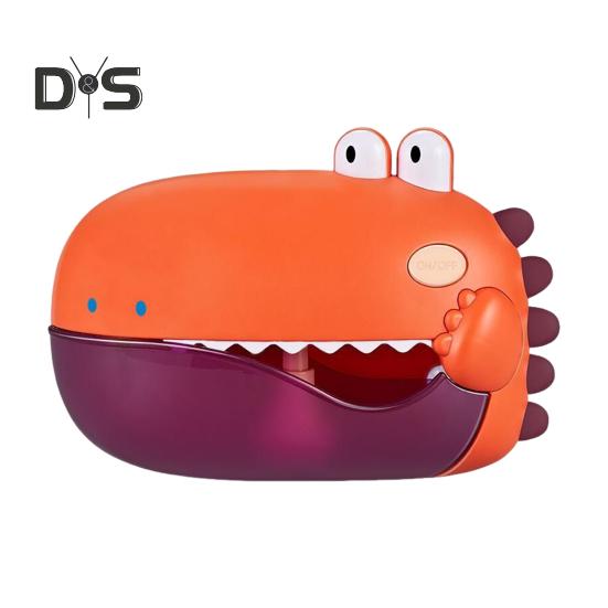 

Машина для мыльных пузырей «Крокодил», игрушка для ванны для детей 4-8 лет, устройство для создания мыльных пузырей для малышей, развивающая игрушка в подарок для мальчиков и девочек оранжевый