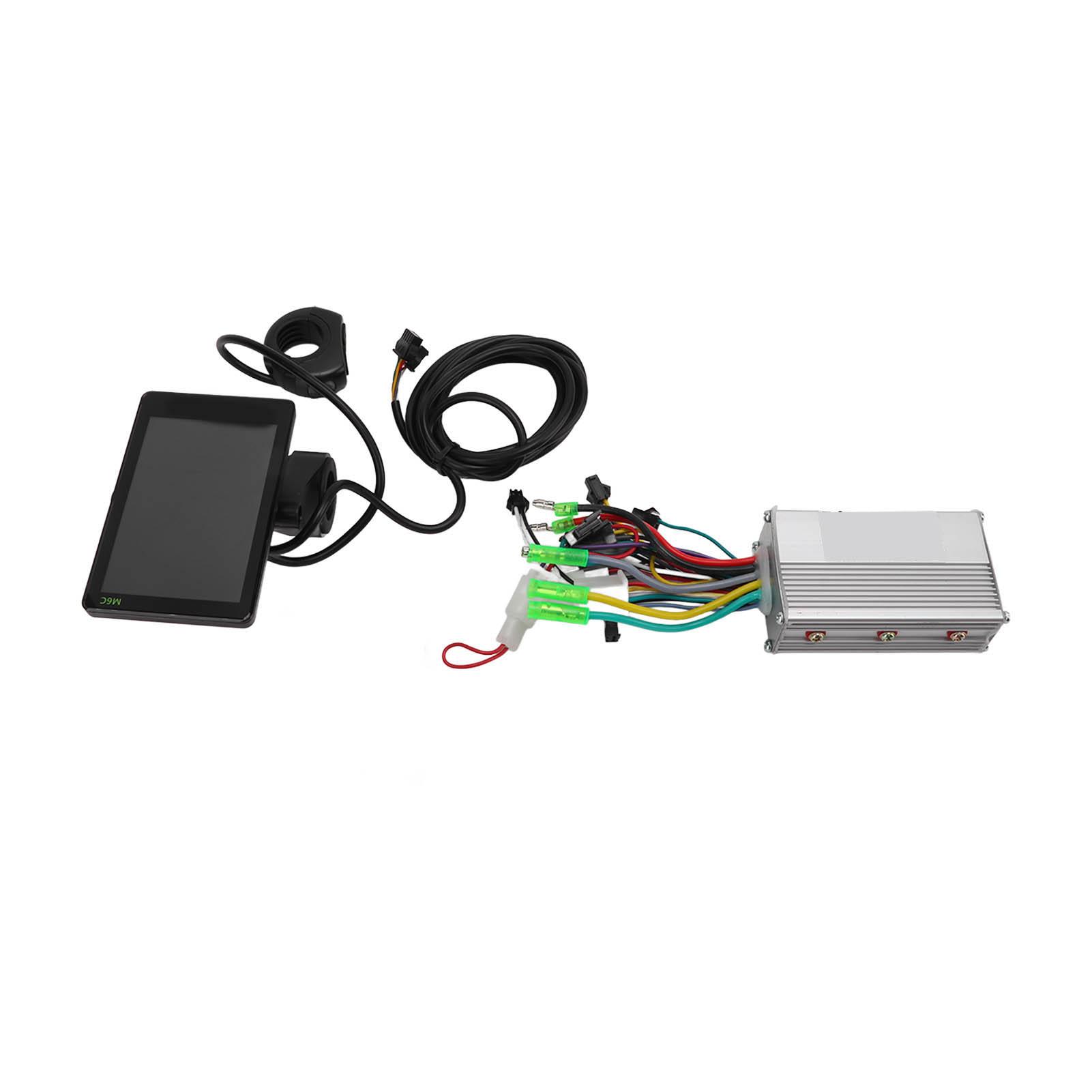 24В/36В/48В 350Вт Бесколлекторный Контроллер Двигателя для Электровелосипеда Скутера с Панелью Дисплея MC60LCD Комплект