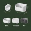 Toilet Desktop Storage Box Container Cosmetics Bathroom Countertop Sorting Box Large Capacity Cosmetic Brush Makeup Organizer