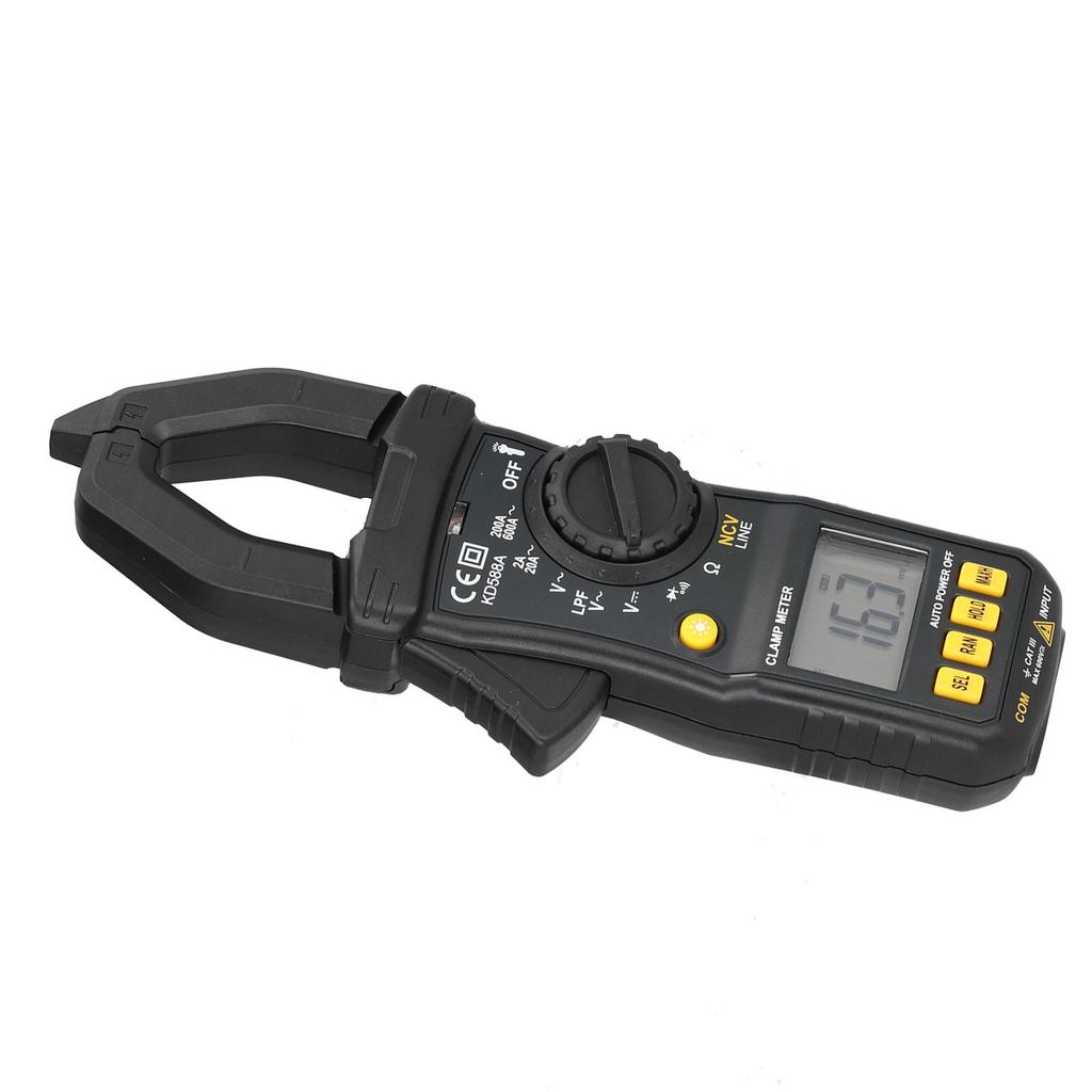 Multi Function Clamp Meter Portable Compact Data Reading Lock Non Contact Type High Accuracy