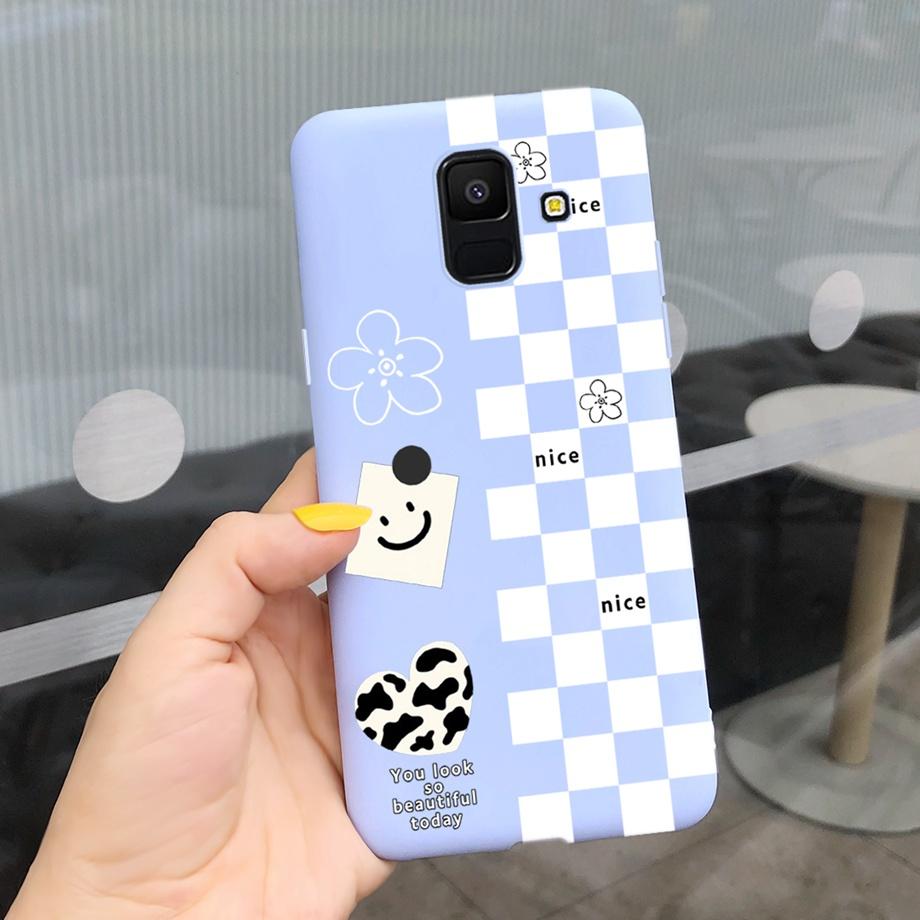 Case For Samsung A6+ 2018 Cover A6 2018 A600F Soft Silicone TPU Phone Case For Samsung Galaxy A6 Plus 2018 A605 A605F Case Capas