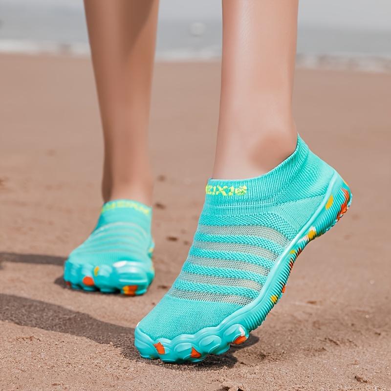 

Unisex Quick-Dry River Tracing Shoes Breathable Five-Toe Aqua Hiking Shoes for Couples 35 чорний