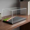 1:64 Car Display Case Miniature Scene Model Transparent Acrylic Box for Desk,
