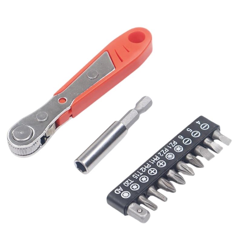 Sturdy 36 Tooth Ratchet Screwdriver Magnetic Capability for Easy Operation In Home and Field Repair Scenario