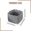Multipurpose Organiser Box Towel Basket Heavy Duty Rope Basket for Bathroom Closet Bedroom Living Room Decorative