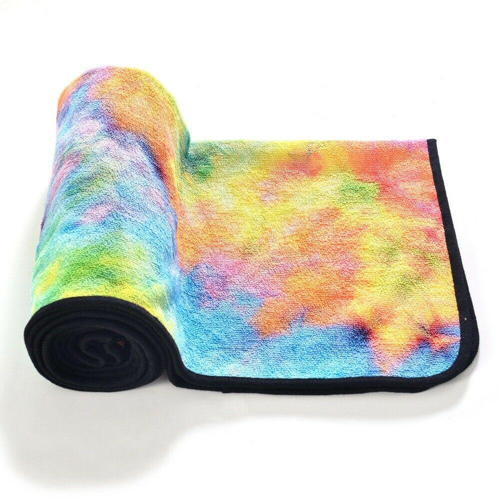 Cheap Nonslip Blanket Yoga Mat Cover Towel Pilates Sport Exercise Gym
