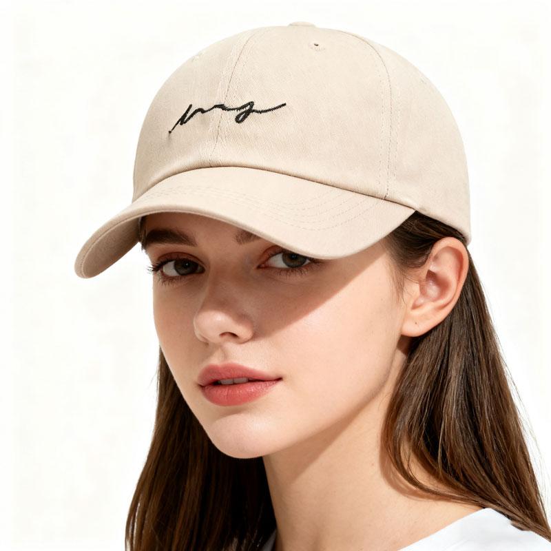 Unisex bestickte Baseballkappe, Entenschnabelmütze, Koreanischer Stil, Lässig, Modisch, Outdoor, Vielseitig, Schlicht