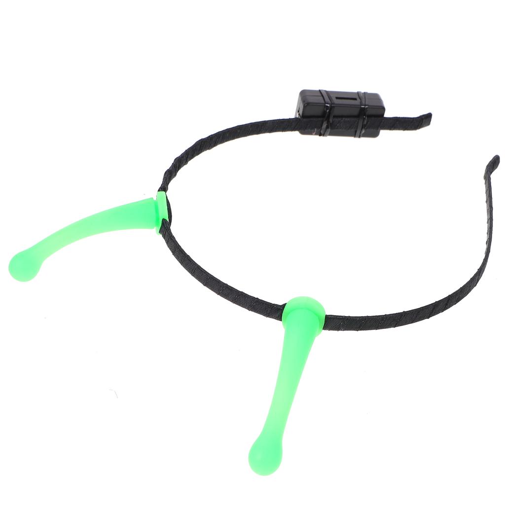 Abbigliamento Fascia per capelli aliena luminosa Topper per capelli Abbigliamento donna Uomo Costumi di Halloween per bambini