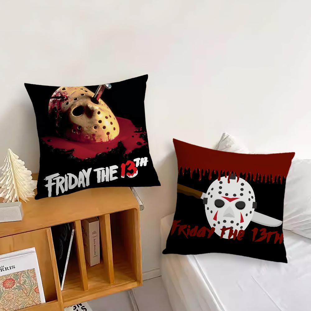 Film F-Friday 13th Halloween Cushion Cover Living Room Headboard Office Cushion Bedroom Cushion Sofa Nap Time Pillow Case