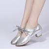 Woman Latin Dance Dancing Shoes Red Fashion Soft Sole Lace-Up Sneakers Shoes For Girls Women Modern Dance Ballet Shoes 2022