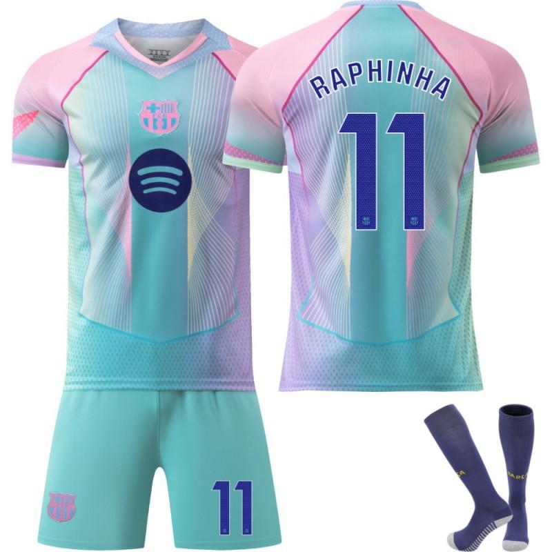 2526 Blue Edition Football Jersey No. 19 Yamal 9 Levan 8 Pedri 10 Set