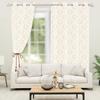 Elegant Vintage Pastoral Style Window Curtains Floral Printed Living Room Bedroom Decor Home Drapes Curtain With Darkening Polyester Perfect For Area