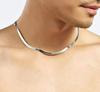 Blade Clavicle Chain for Men & Women - Flat Snake Bone Design Jewelry.