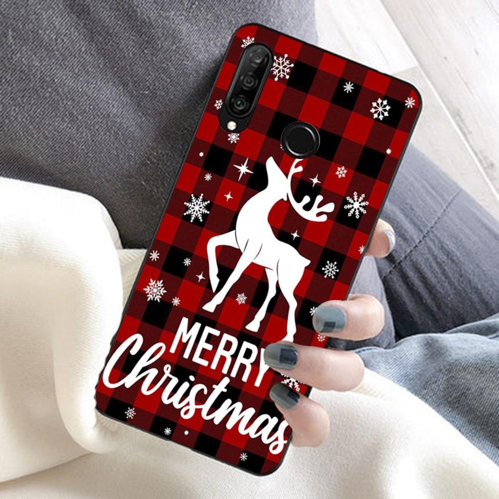 Merry Chrismas Phone Case For Huawei Honor 10 Lite 9 20 7A Pro 9X Pro 30 Pro 50 Pro 60 Pro 70 Pro Plus