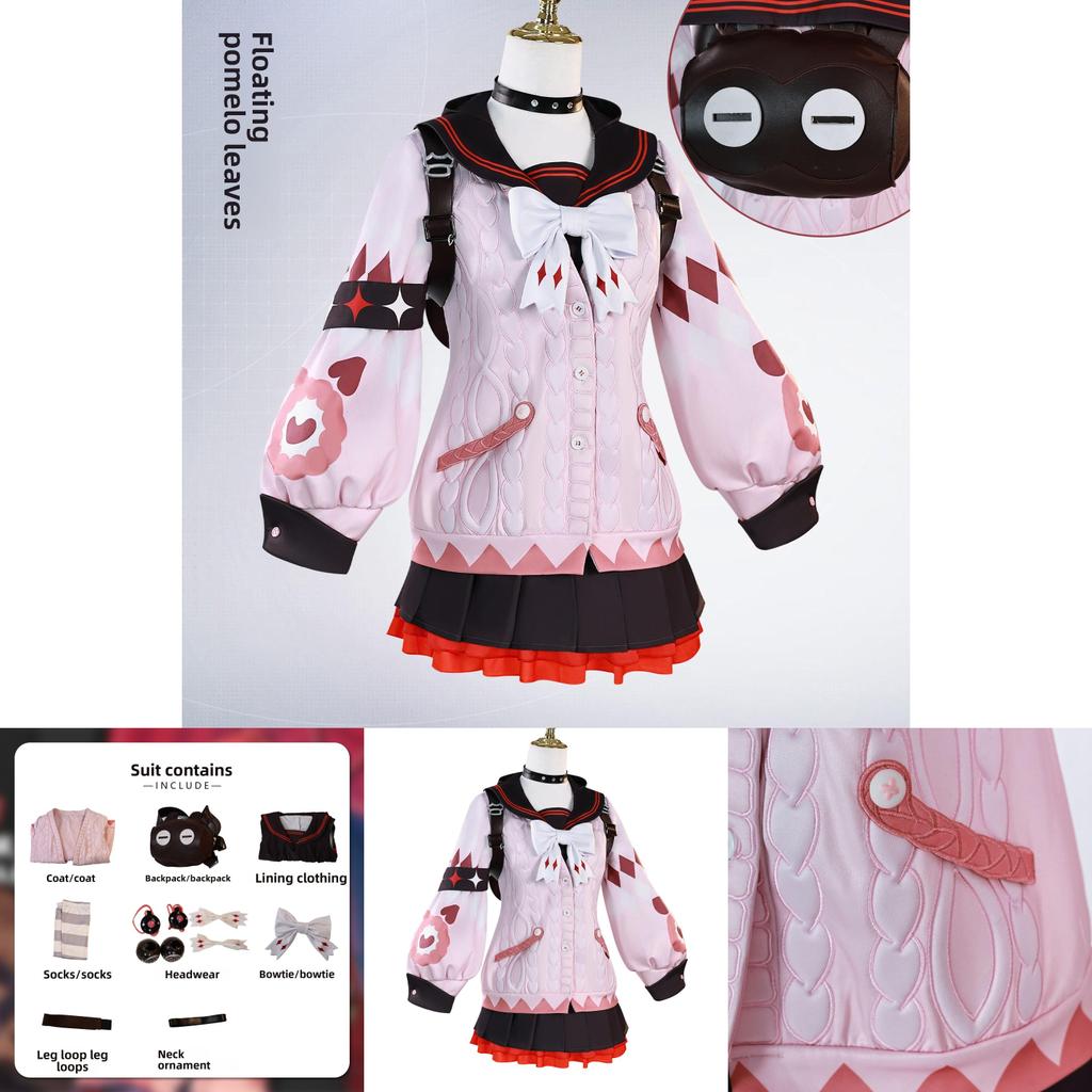 Zenless Zone Zero Ukinami Yuzuha Cosplay Costume With Polyester Fabric For Anime Role Play Summer 2024