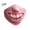 Funny Character Masque for Adults Latex Halloween Half Face Adults, Scary Horror Party Humorous Photo Booth Props with Elastic Strap Cosplay, Carnival